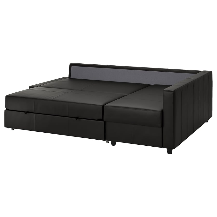 IKEA FRIHETEN Black Sleeper Sectional Sofa with Storage - Queen - photo 4