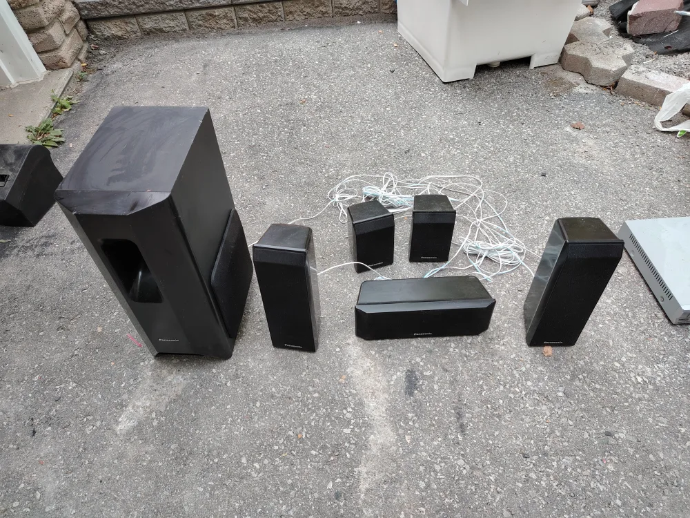 Panasonic Home Theatre Speaker System thumbnail