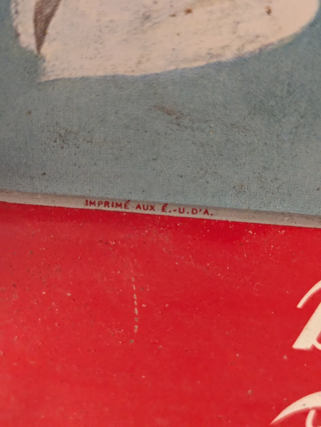 Vintage 1940 French Coca Cola 1940 Serving Tray Canadian image indicator(5)