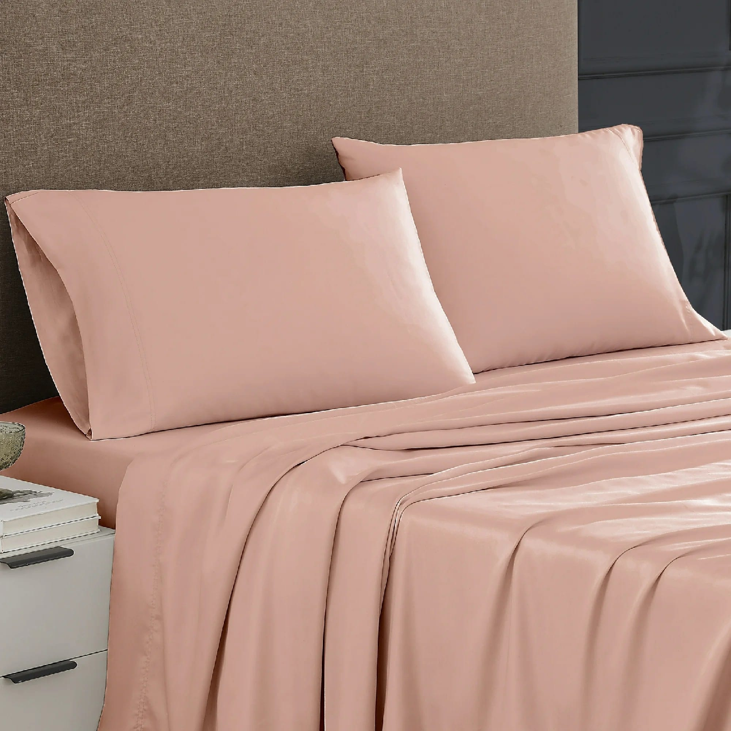 Twin Sheet Set (Light Pink)