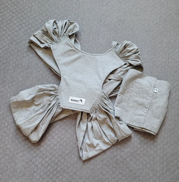 Konny Baby Carrier - Grey, Size M image indicator(2)