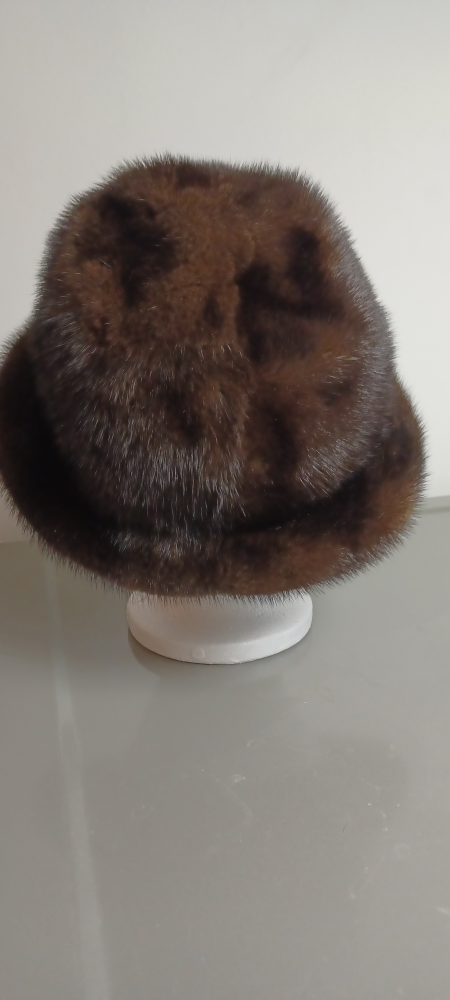 Woman's Brown Fur Hat - photo 3