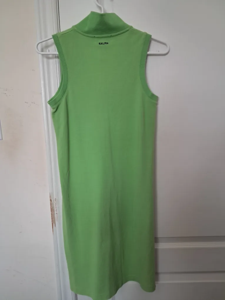 Ralph Lauren Green Sleeveless Polo Dress - Size S image indicator(2)