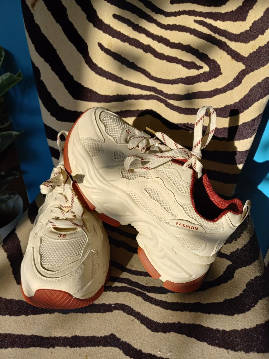 White platform Sneakers - Size 39 : wmn's 8 - photo 3