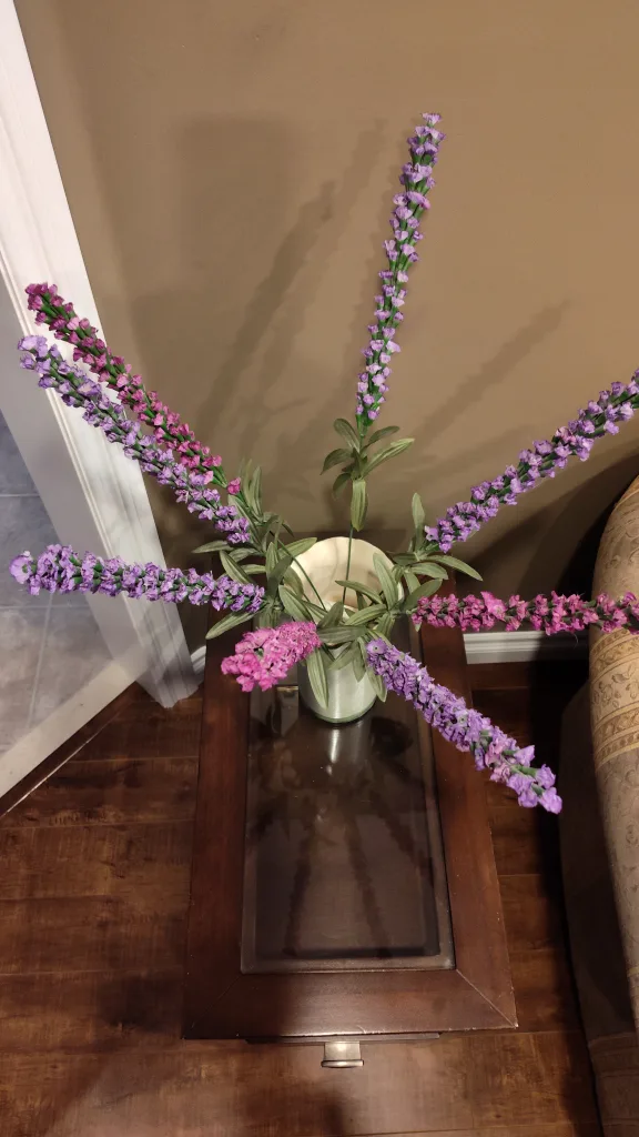 Artificial Lavender Floral Arrangement image indicator(3)