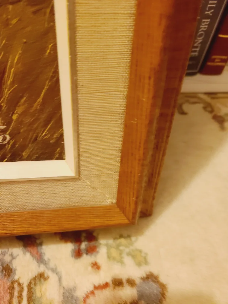 Original M Otto Signed Canvas Oil Painting Rustic Barn image indicator(3)