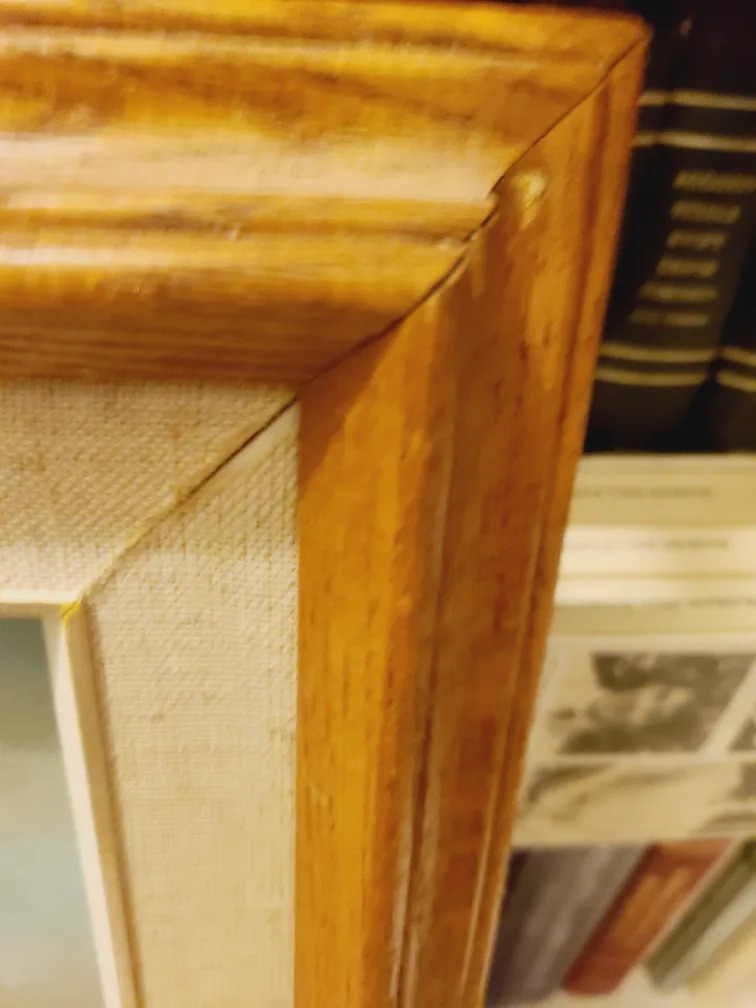 Original M Otto Signed Canvas Oil Painting Rustic Barn image indicator(4)