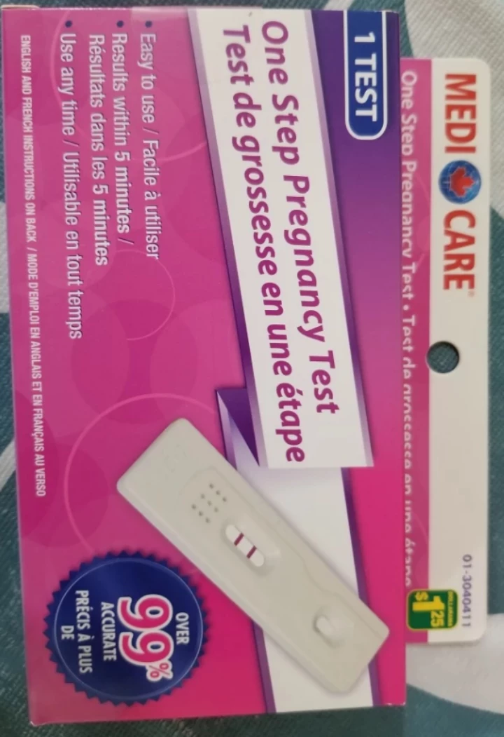 MediCare One Step Pregnancy Test - New