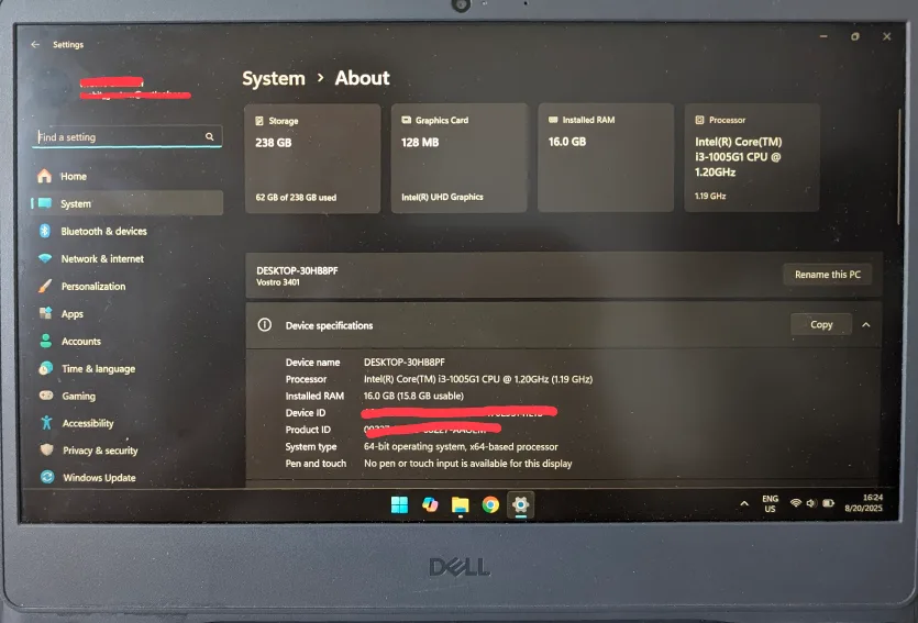 Dell Vostro 14 3000 Laptop - Great Condition! image indicator(6)