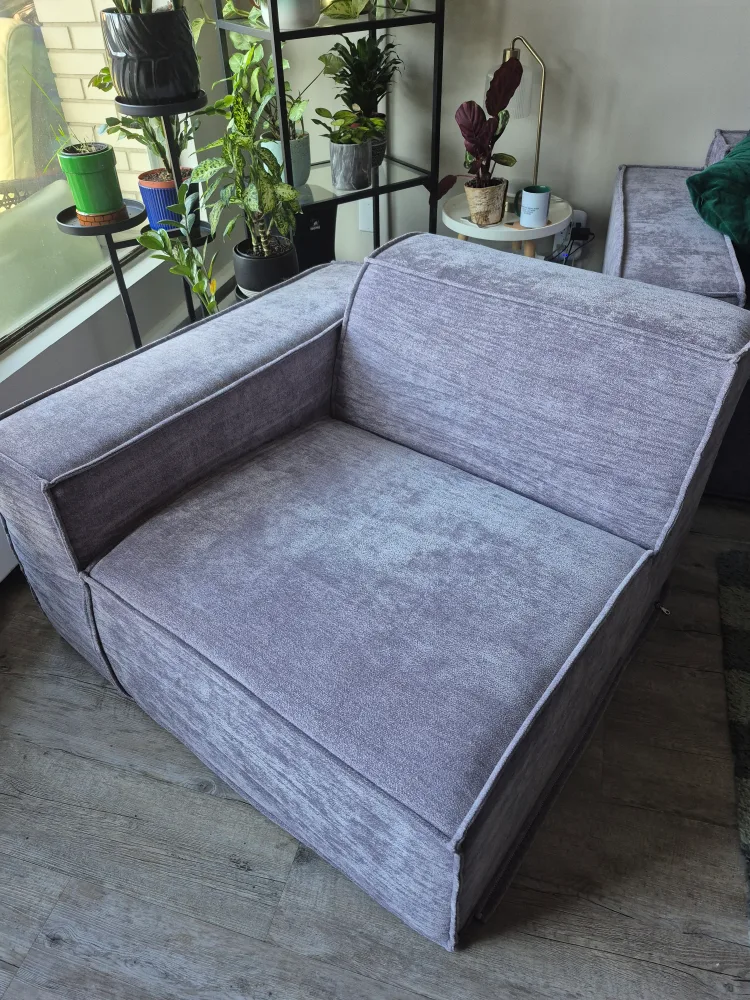 Purple Modular Armchair - Rove Lab