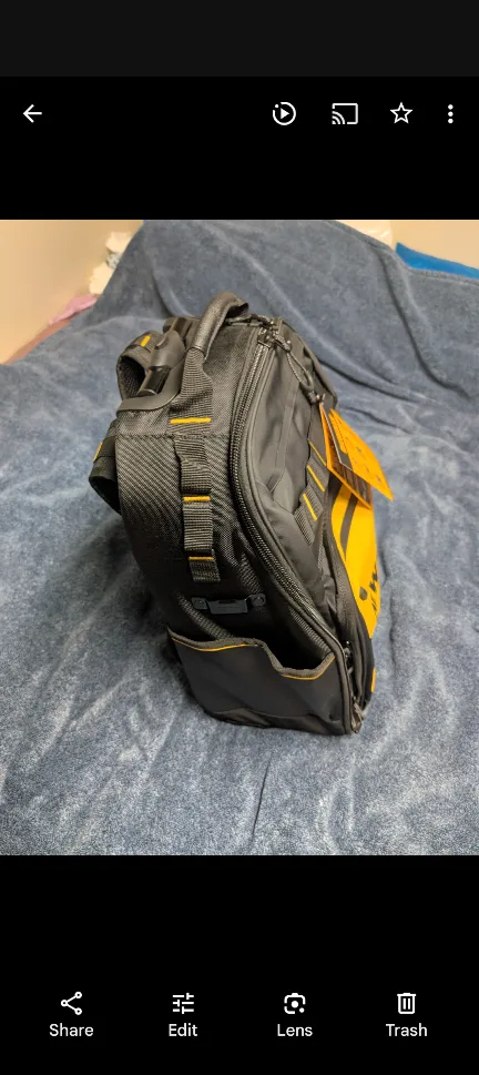 DeWalt Black & Yellow Tool Backpack image indicator(6)