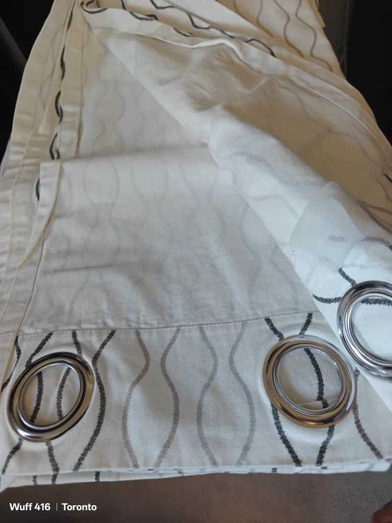 Ikea 90" Curtain Panels (3) image indicator(4)