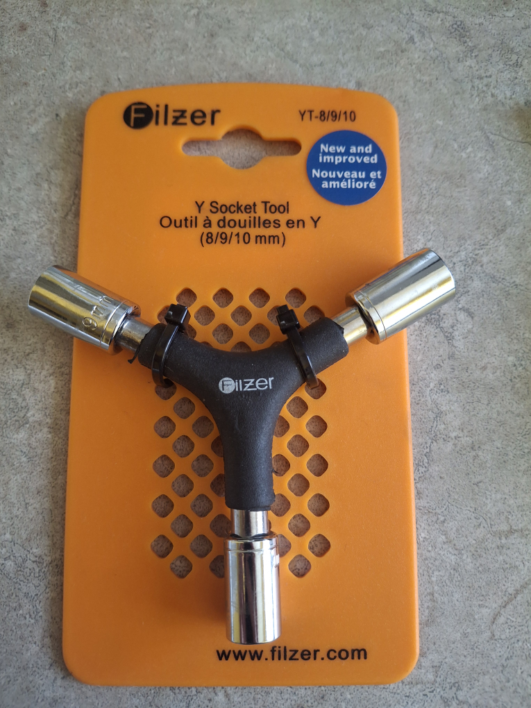 Filzer Y Socket Tool (8/9/10 mm)