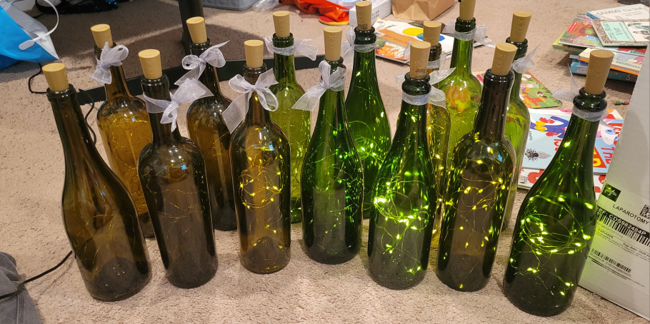 Wine Bottle String Lights