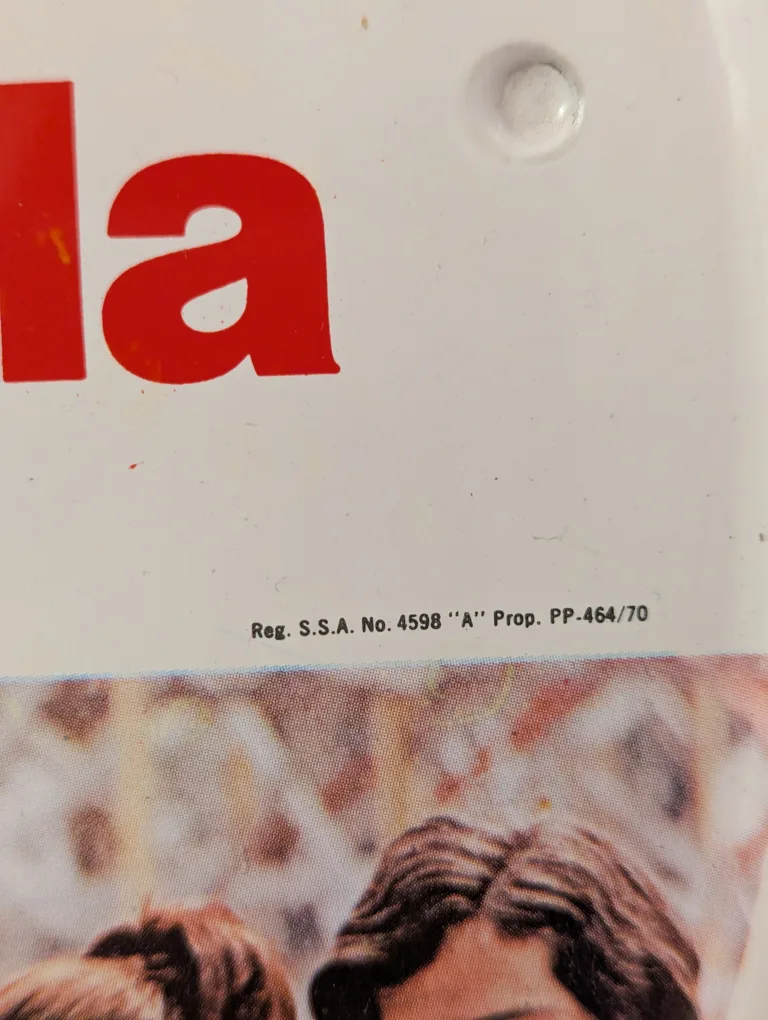 Vintage 1973 Mexican Coca-Cola Serving Tray image indicator(5)