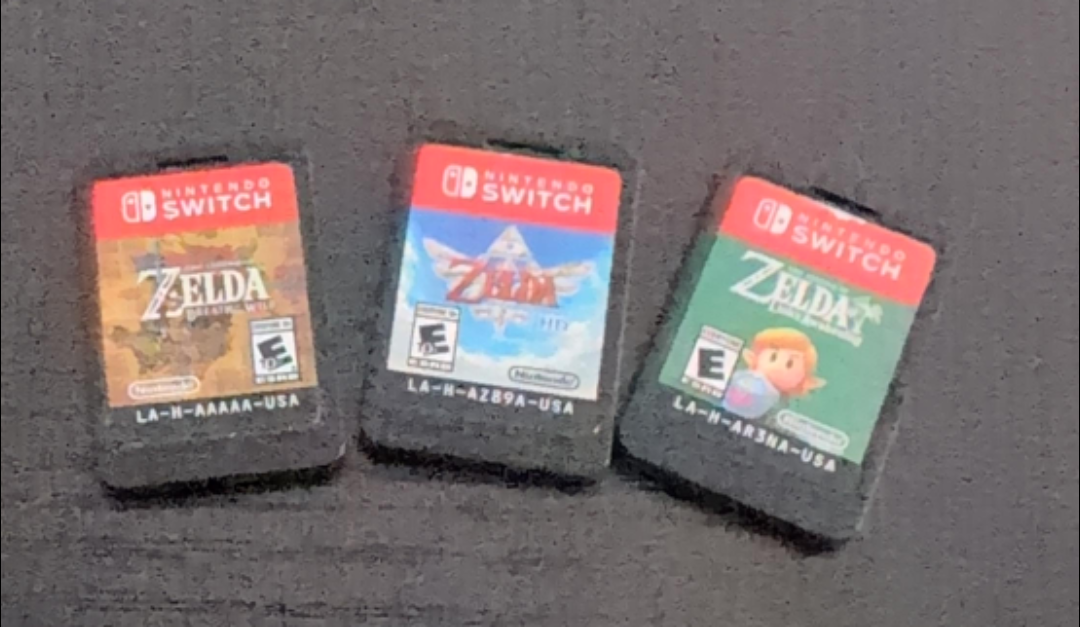 Nintendo Switch Zelda Game Cartridges ONLY! - photo 2