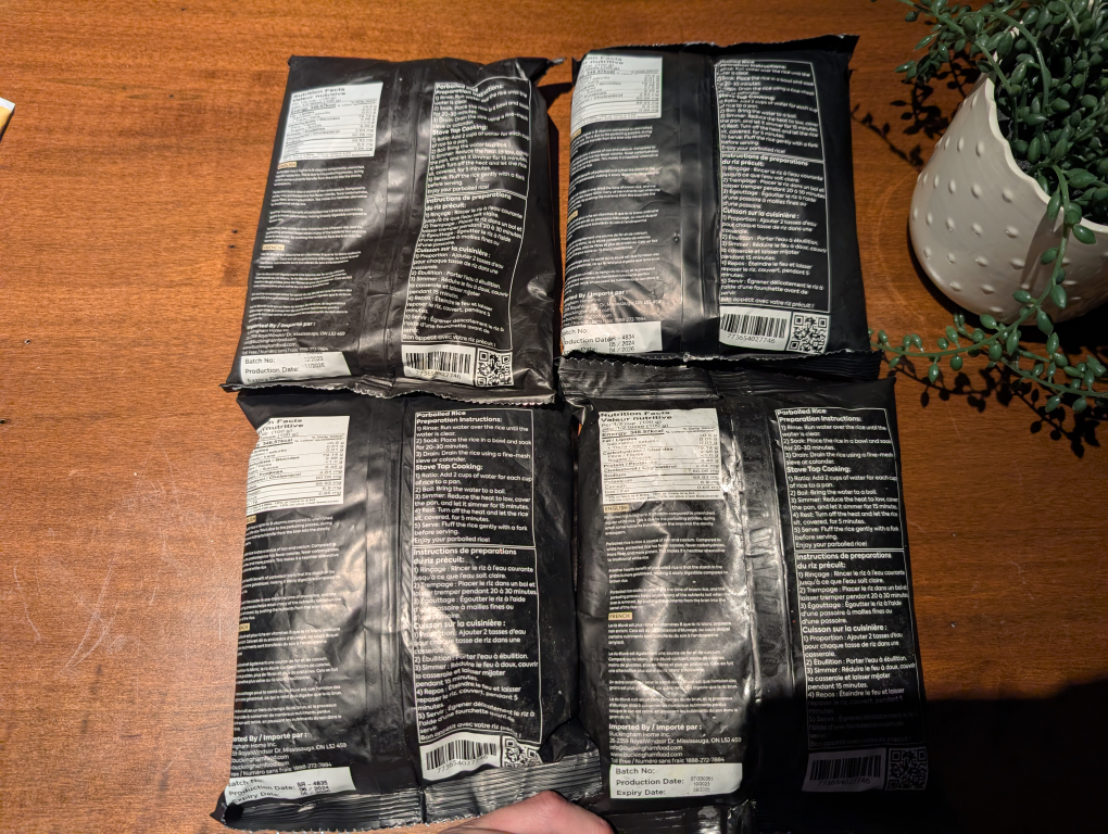 Buckingham Long Grain Parboiled Rice 4-Pack - photo 2