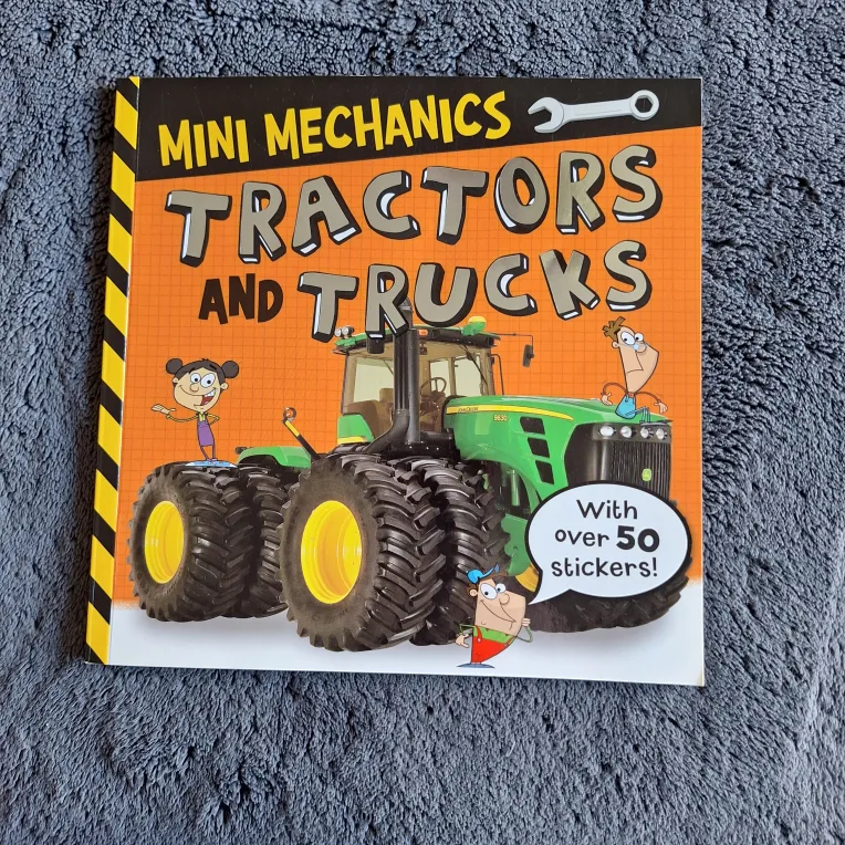 Mini Mechanics Tractors and Trucks Book thumbnail