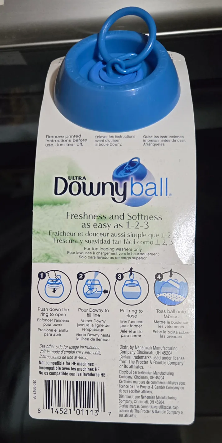 Downy Ultra Downy Ball Fabric Softener Dispenser image indicator(2)