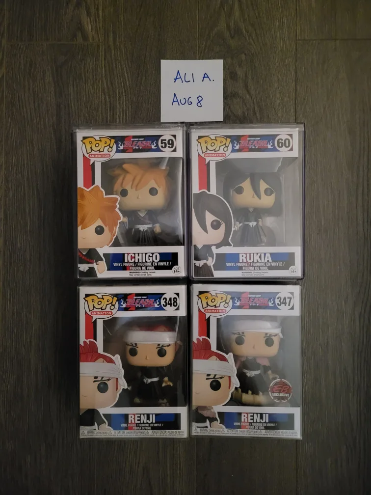 Funko POP! Bleach Vinyl Figures thumbnail