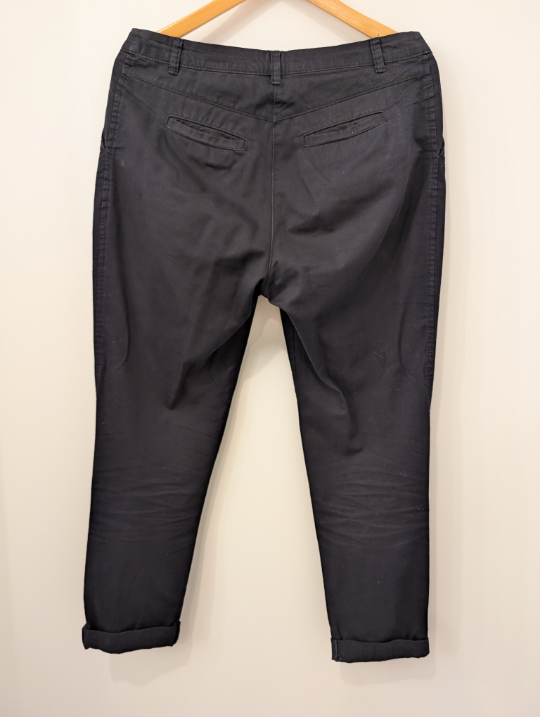 H&M Black Trousers - Size 6 - photo 2