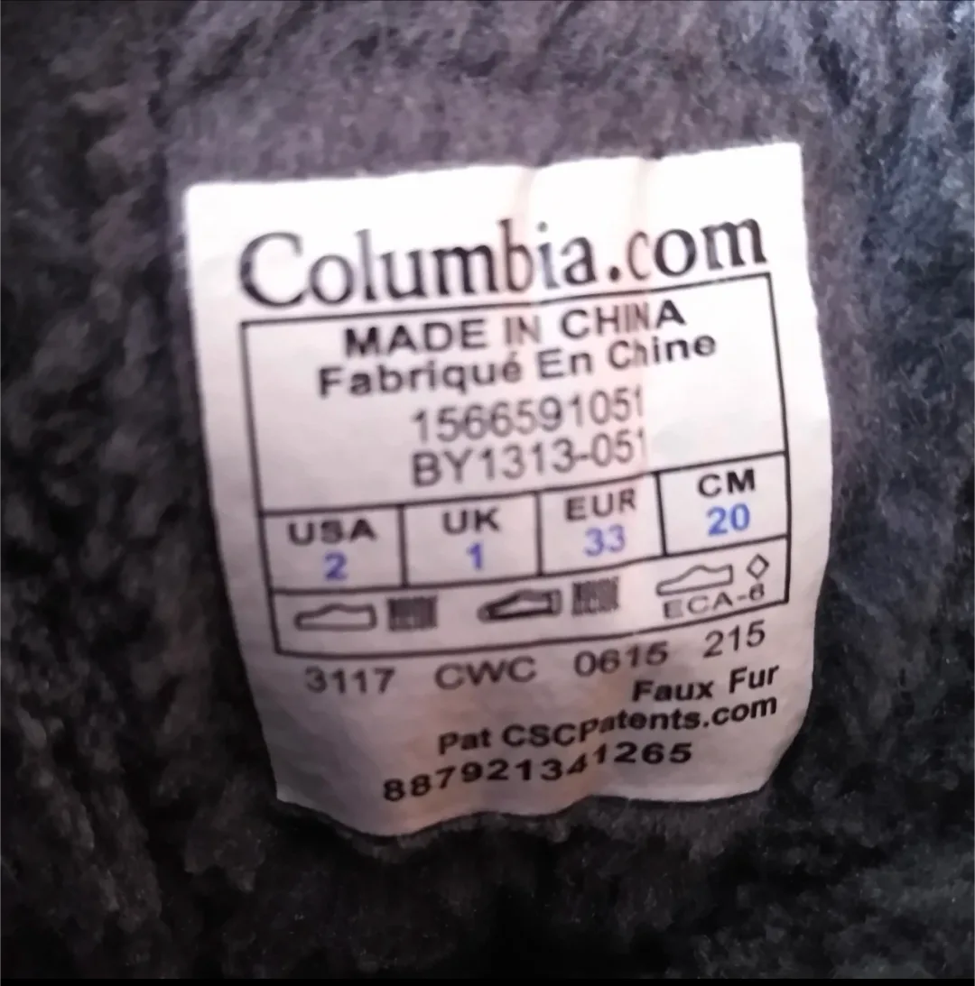 Kid's Columbia Winter Boots Size 2 image indicator(4)