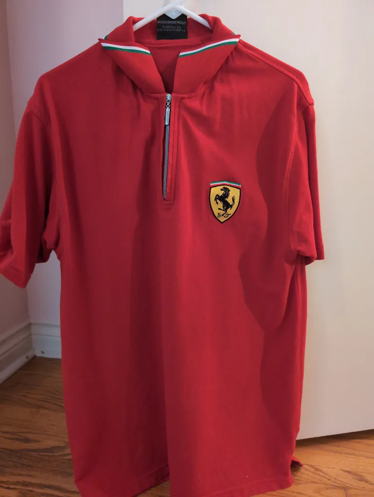 Ferrari Red Polo Shirt image indicator(2)