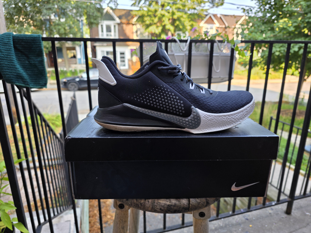 Nike Kobe Mamba Fury Black Shoes - photo 2