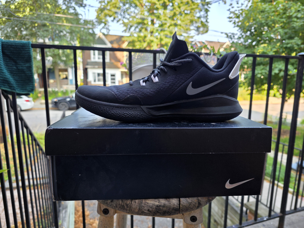 Nike Kobe Mamba Fury Black Shoes - photo 3
