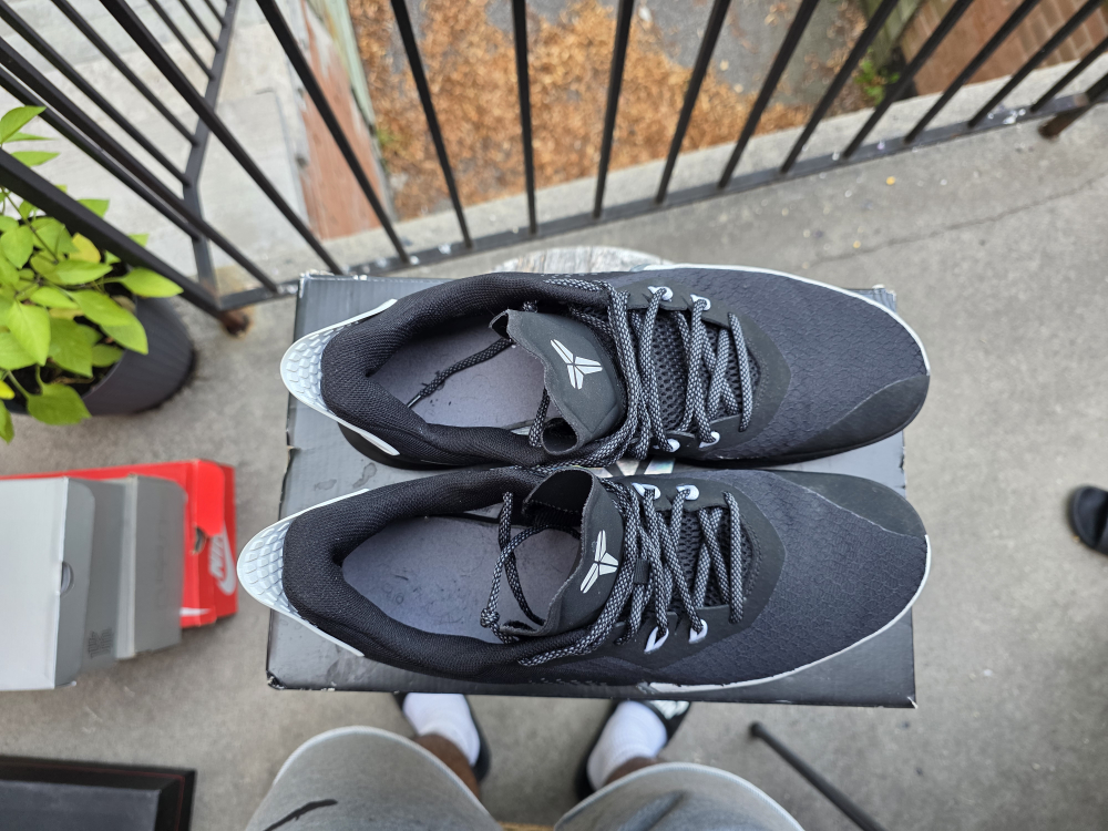 Nike Kobe Mamba Fury Black Shoes - photo 5