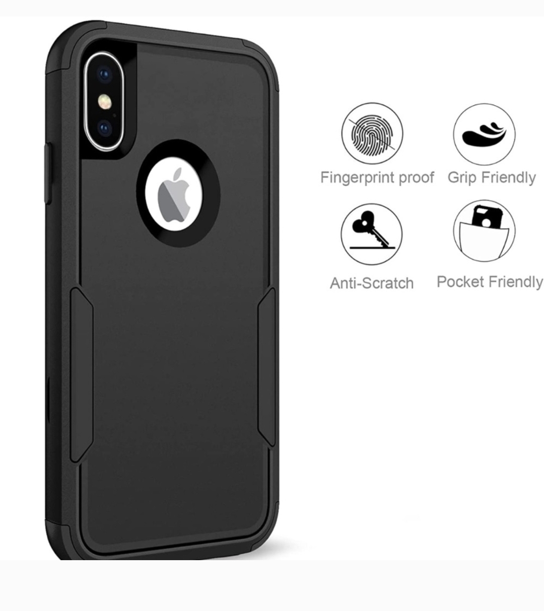 Black iPhone X/XS OtterBox Case - photo 4