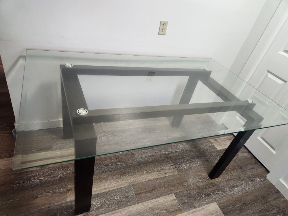 Glass Top Dining Table - photo 2