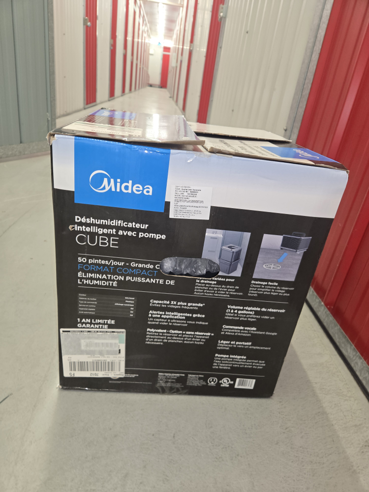 Midea CUBE Smart Dehumidifier 50 Pints/Day - photo 2