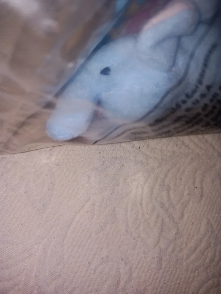 TY McDonald's Beanie Baby PEANUT The Light Blue Elephany #12 image indicator(5)