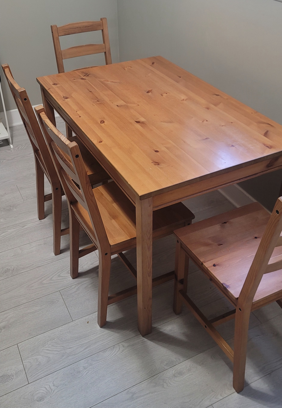 Jokkmokk Dining Table + 4 Chairs from IKEA - photo 3