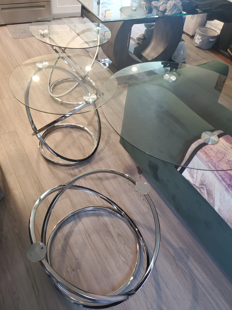 Glass Top Coffee/Side Table - photo 4