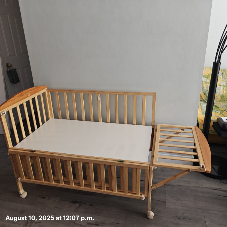 Wooden Baby Crib
