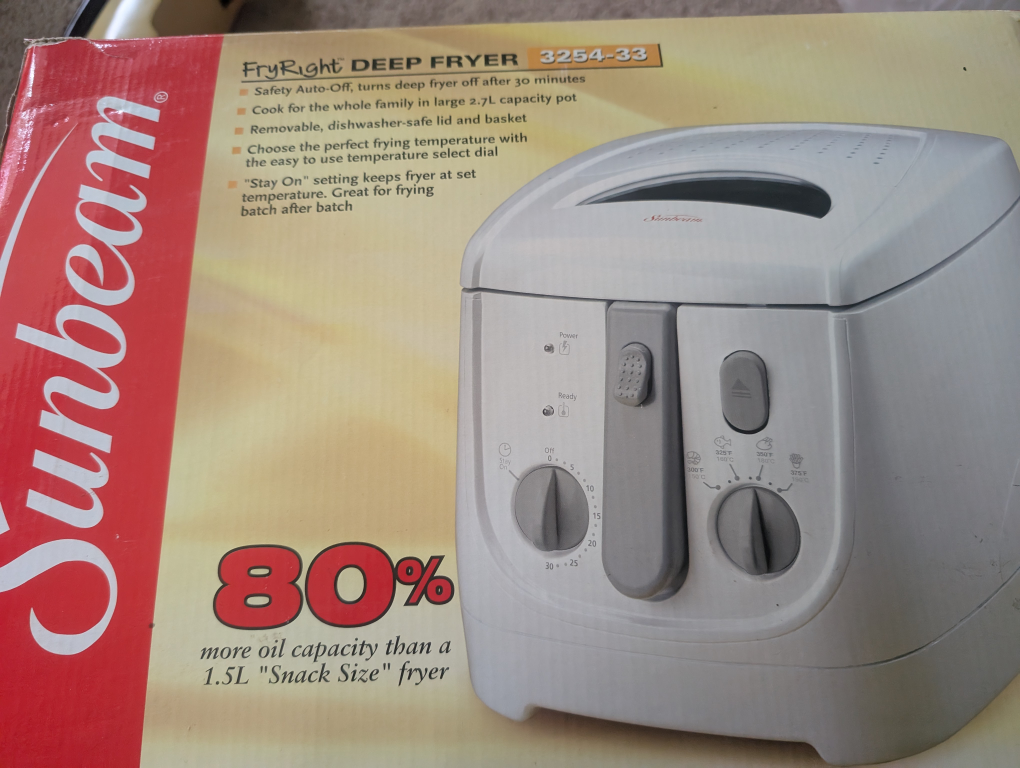 Sunbeam FryRight Deep Fryer 3254-33