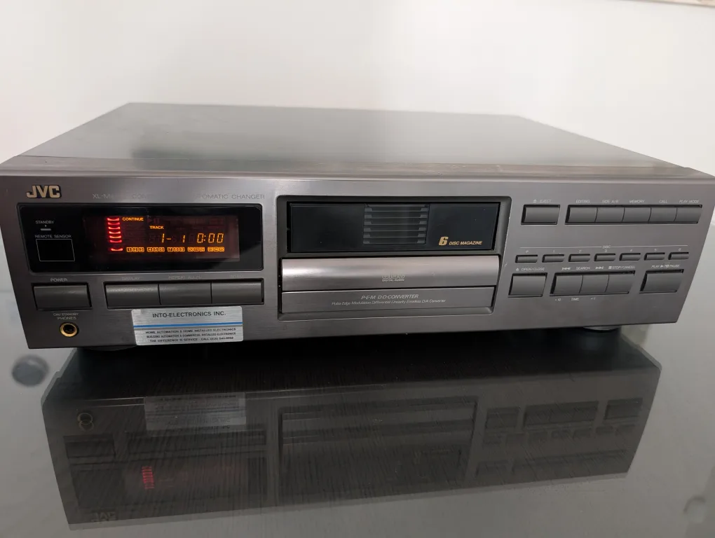 JVC XL-M415 6-Disc CD Changer thumbnail
