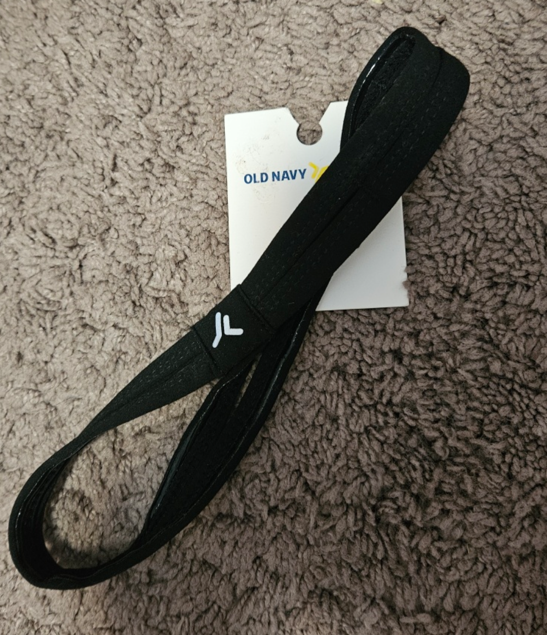 Old Navy Black Headband - New with Tag