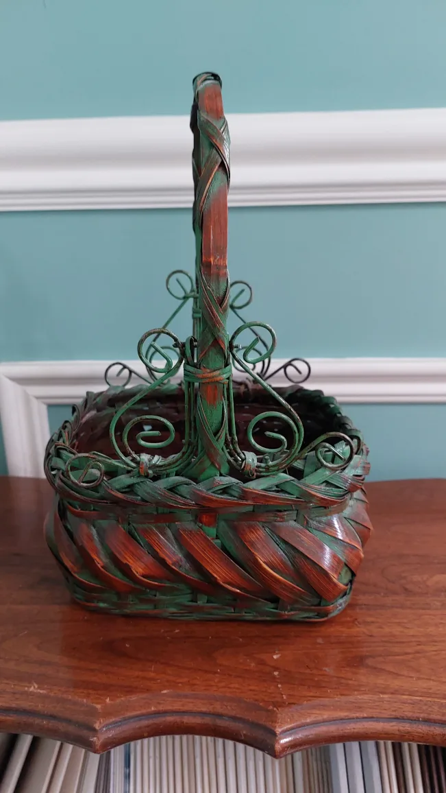 Decor wicker basket image indicator(3)