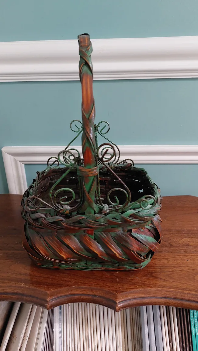 Decor wicker basket image indicator(4)