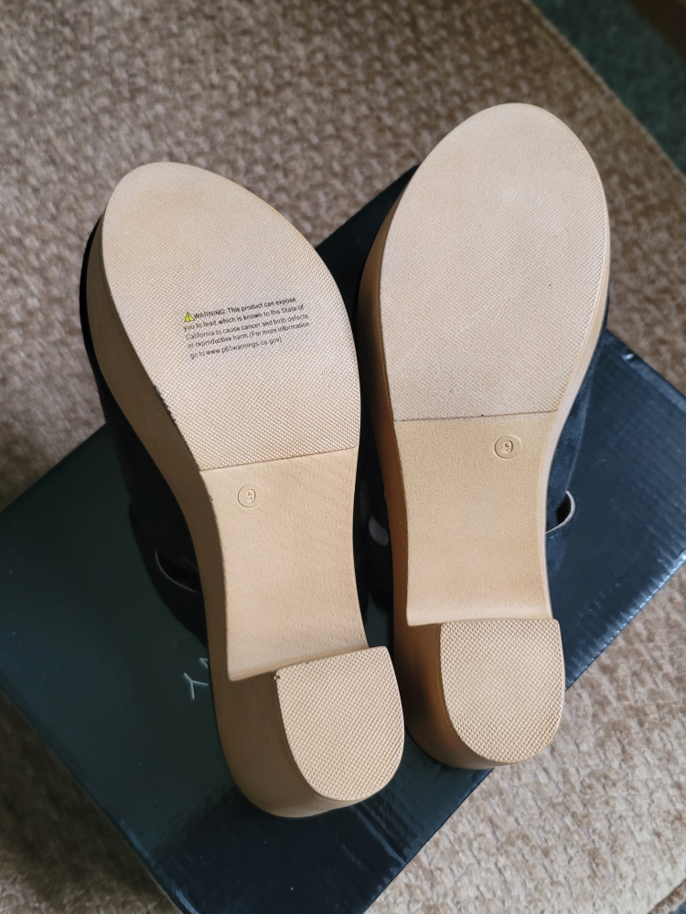 NY&C Black Clogs - Size 9 - photo 3
