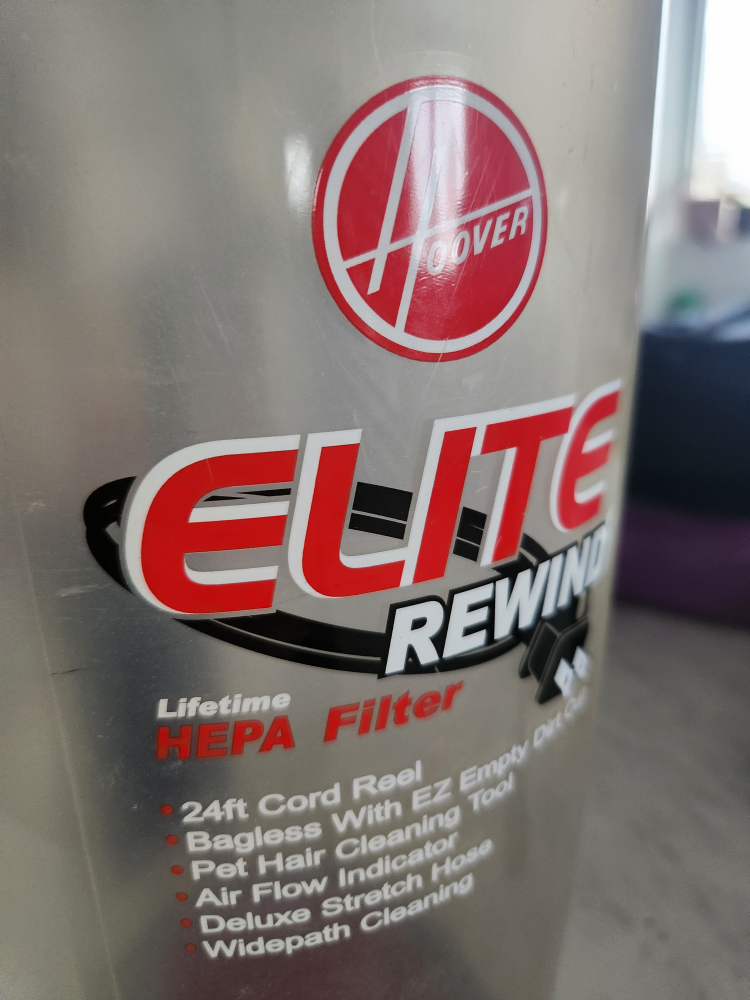 Hoover Elite Rewind Vacuum - Bagless HEPA Filter - photo 3