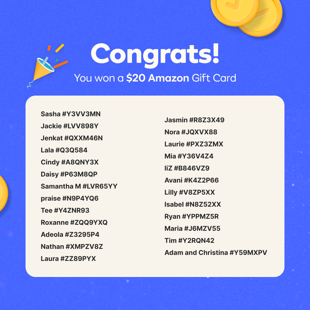 August Bingo Winner Announcement 🏆 - photo 2