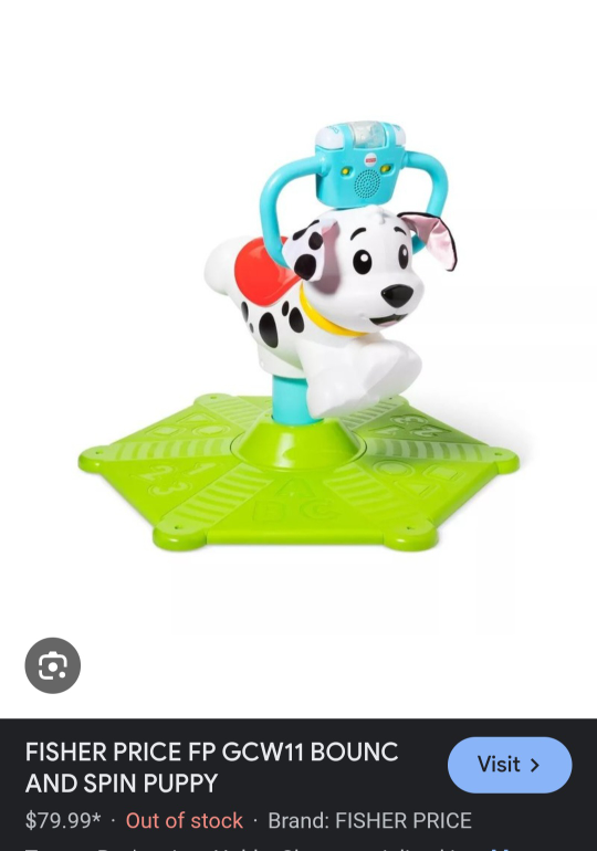 Fisher Price Bounce and Spin Puppy
