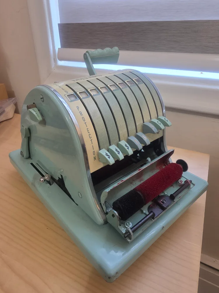 Vintage Paymaster Series X-2000 Check Writer image indicator(4)