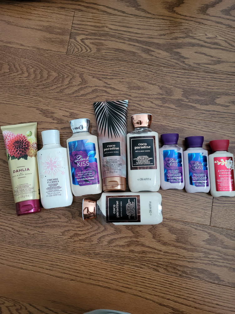 *NEW* bath and body works lotion and body cream