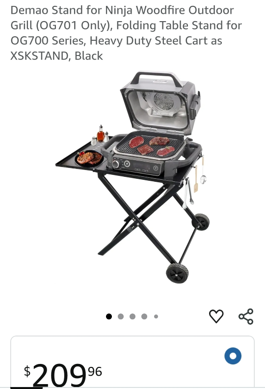 Demao Ninja Woodfire Grill Stand - New in Box!