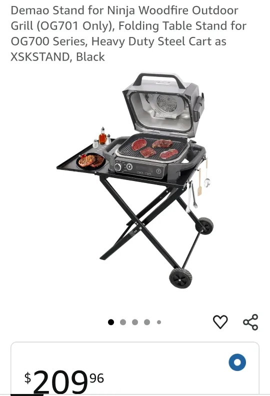 Demao Ninja Woodfire Grill Stand - New in Box! thumbnail